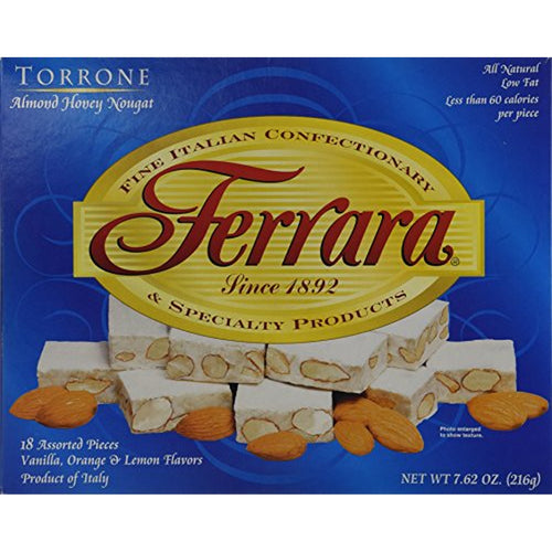 Ferrara Torrone Nougat Candy, 18 Pieces, 7.62 oz