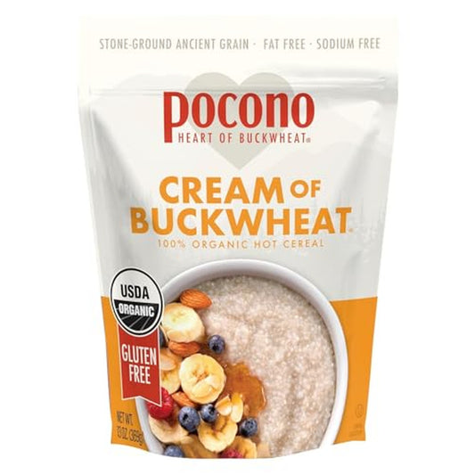 Pocono Organic Cream of Buckwheat Cereal, Gluten Free, 13 oz