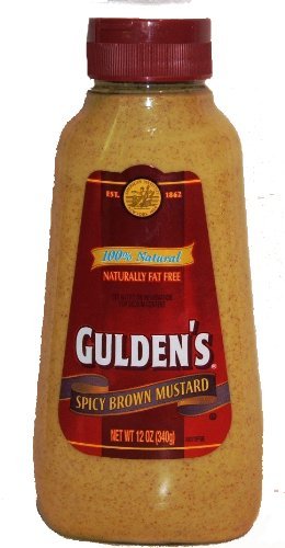 Gulden's Spicy Brown Mustard, 12 oz