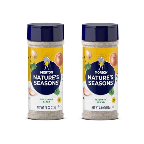 Morton Nature's Seasons Seasoning Blend, 7.50 oz, 2 Bottles (Pack of 2) Morton