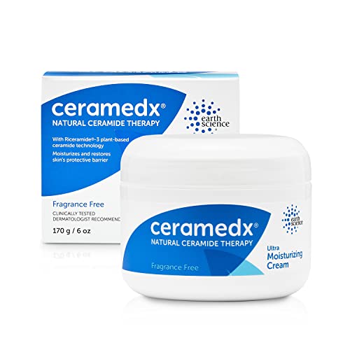 Ceramedx - Ultra Moisturizing Natural Ceramide Cream Unscented for Dry, Sensitive Skin (6 oz.) Ceramedx