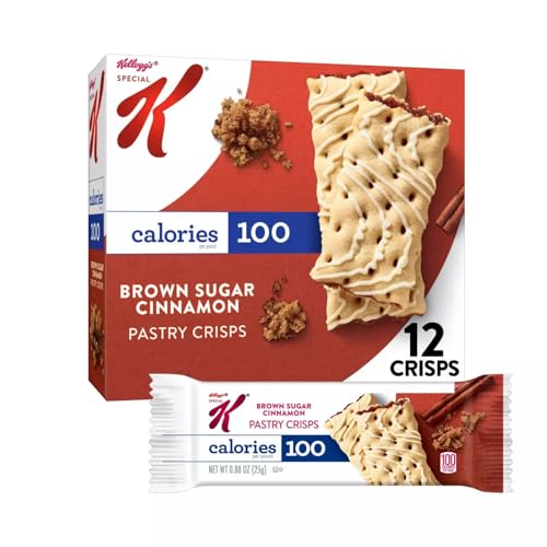 Kellogg's Special K Pastry Crisps, Brown Sugar Cinnamon, 12 Ct, 2 Pack