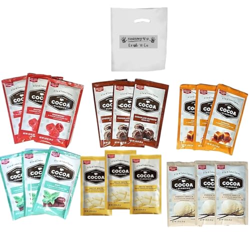 Land O Lakes Cocoa Grab Bag Hot Chocolate Gift Set Variety Pack - 18 Packets Total - Try 6 Amazing Flavors