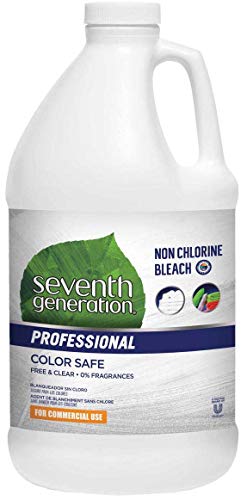 Seventh Generation Professional Single Non Chlorine Bleach, Free and Clear, Unscented, Color-Safe, 64 Fluid Ounce - 1 Each Seventh Generation