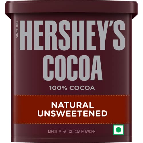 HERSHEY'S Natural Unsweetened Cocoa Powder Can, 8 oz 226G