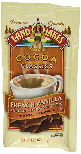 Land O Lakes Cocoa Classics, French Vanilla & Chocolate, 1.25-Ounce Packets (Pack of 12)