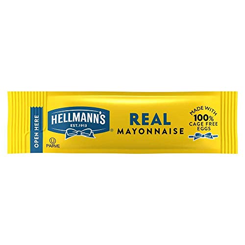 10 pack - Hellmann's REAL-Vraine Mayonnaise, 3/8 oz packets HELLMANN'S