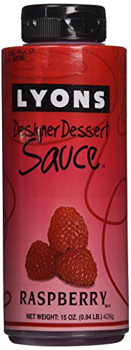 Lyons Raspberry Designer Dessert Sauce, 15 oz. Lyons