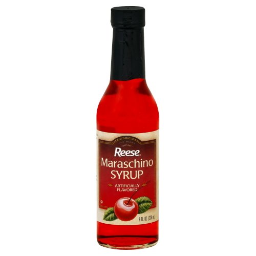 Reese Syrup, Maraschino, 8-Ounce Reese