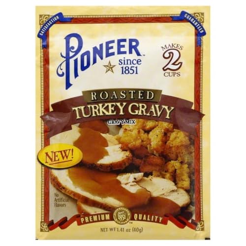 Pioneer Roasted Turkey Gravy Mix, 1.41 oz, 4 Pack