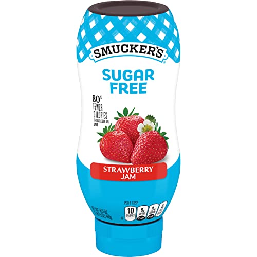 Smucker's Sugar Free Strawberry Squeezable Jam, 16.5 oz