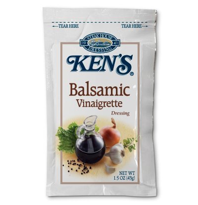 KENS PORTION CONTROL DRESSING PACKETS (Balsamic Vinaigrette) Ken's